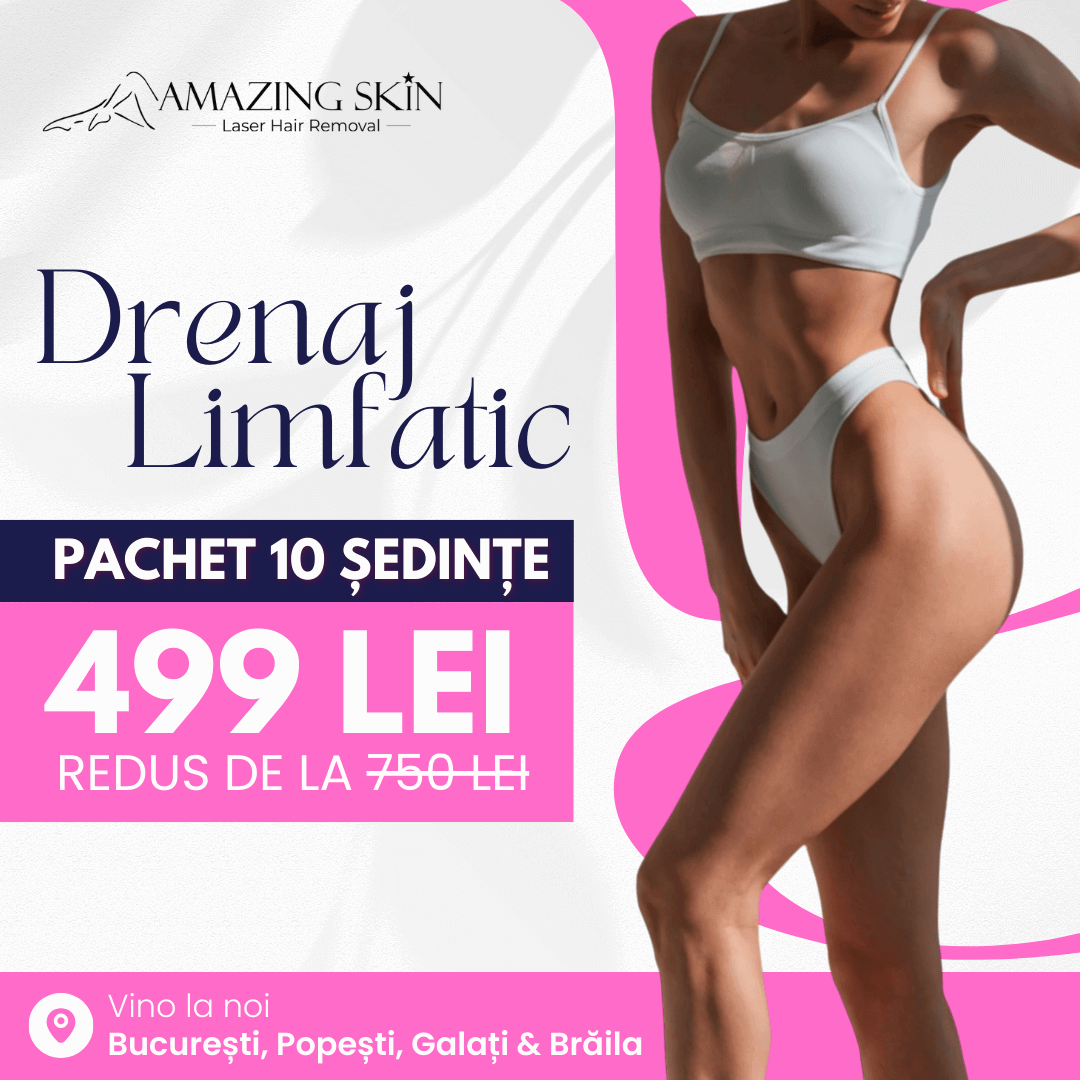 drenaj-limfatic amazing skin 10 sedinte